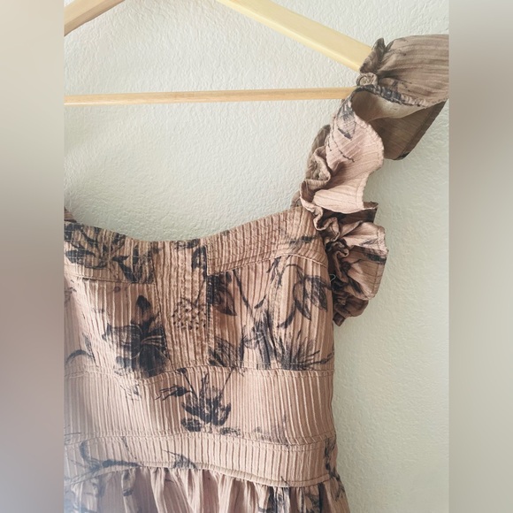 NWT Moon River Neutral Floral Sundress Size XS - Picture 4 of 4